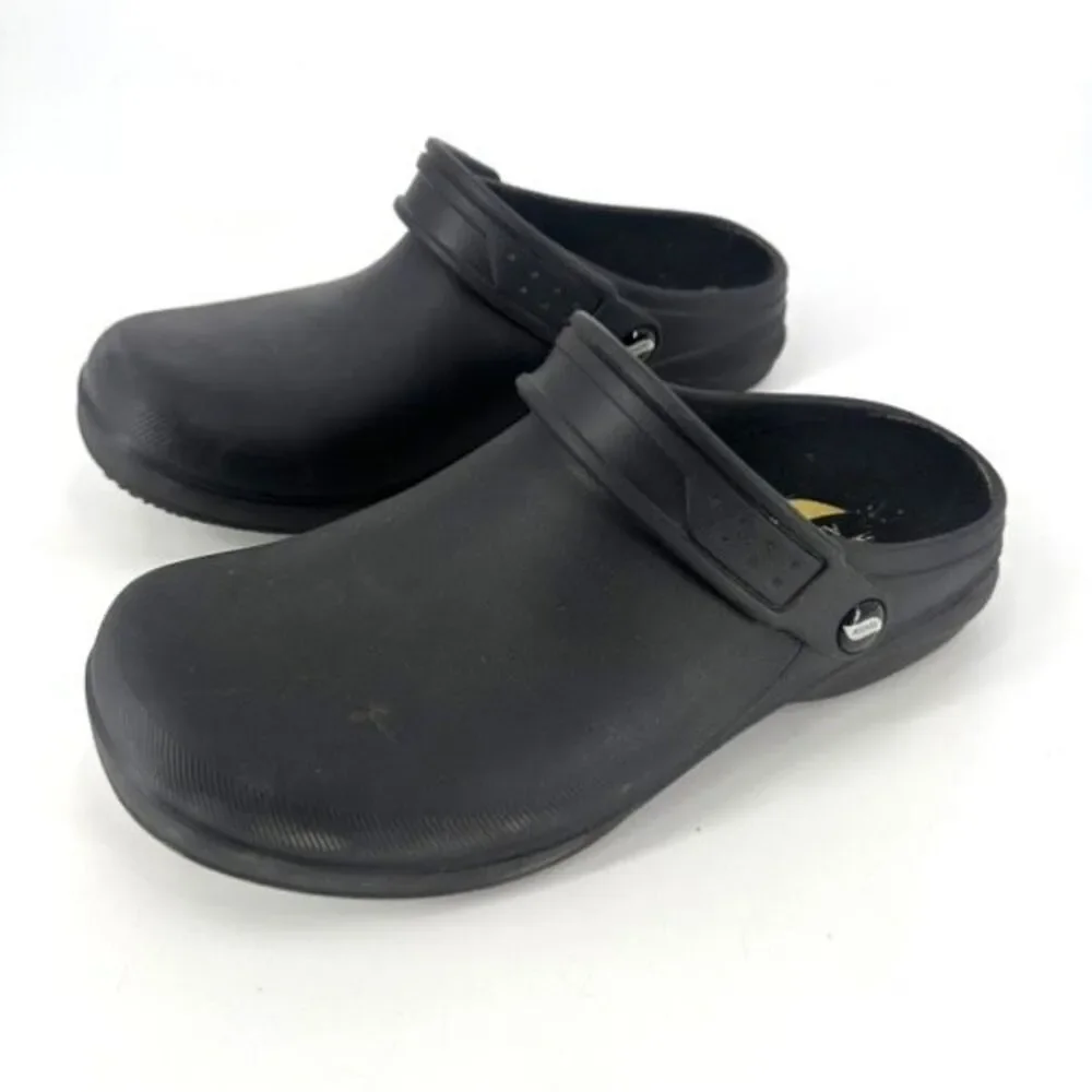 Skechers Mens Riverbound Sr Arch Fit‎ Clogs Black Health Care nurse Size 7